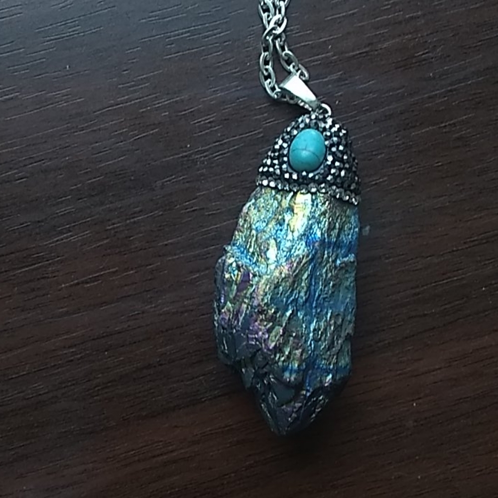 Big Rock Pendant Necklace